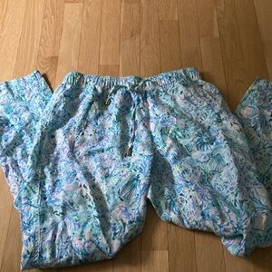 Lilly Pulitzer small linen pants